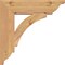 Ekena Millwork Thorton Traditional Smooth Bracket, Western Red Cedar, 3 1/2"W x 16"D x 16"H BKT04X16X16THR01SWR - alternate 2